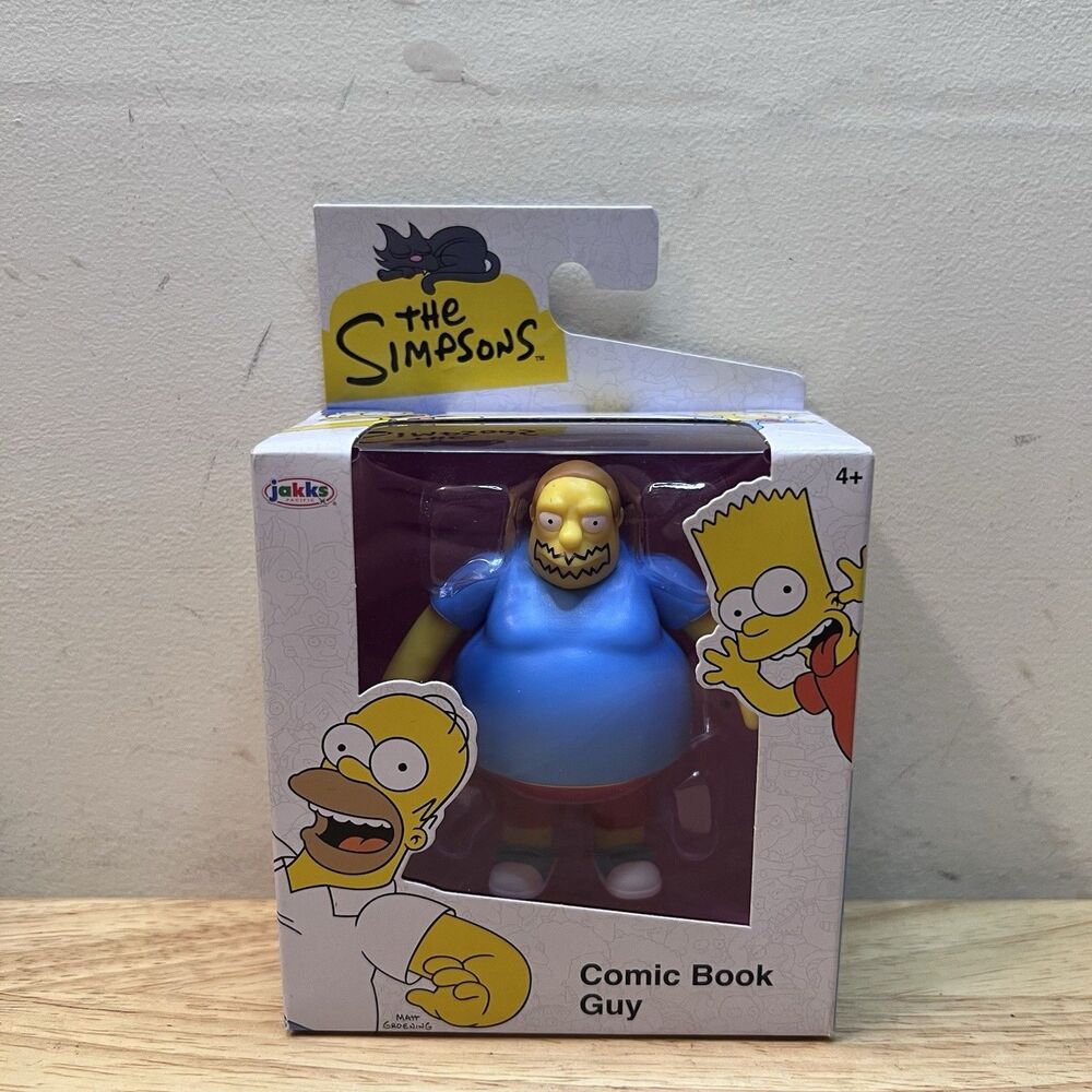 The Simpsons Comic Book Guy 2.5" Figure Jakks Pacific Wave 3 New